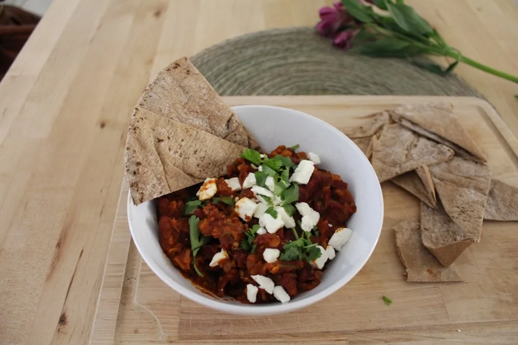 Kidney Bean and Coriander Dip