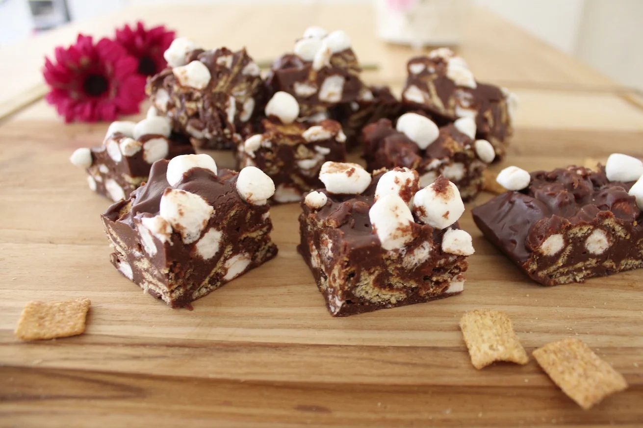 Rocky Road with Cinnamon Toast Crunch