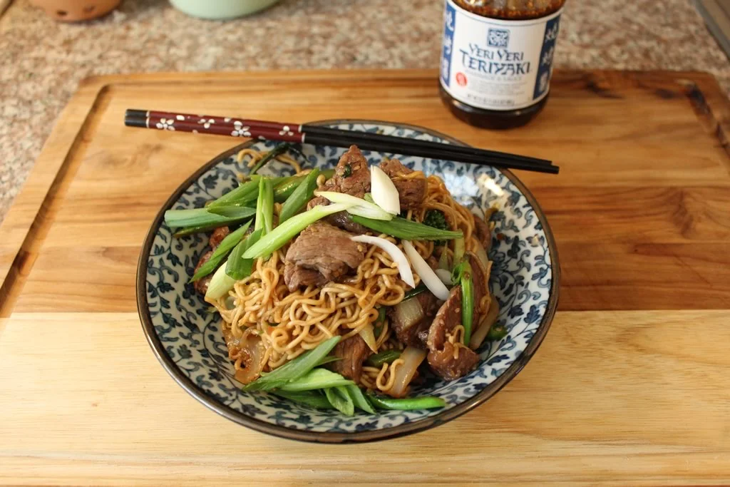 Beef Teriyaki Noodles with SoyVay