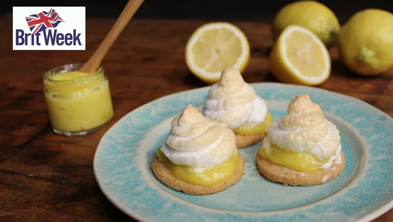 Lemon Meringue Shortbreads