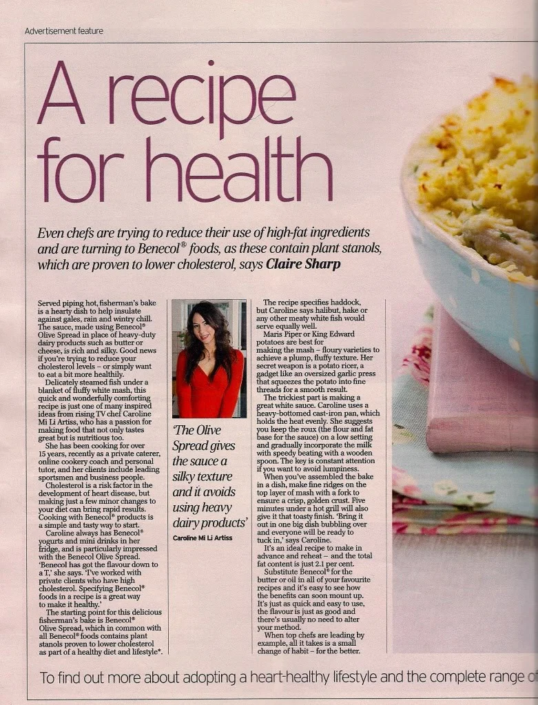 Caroline Features in the Telegraph Magazine