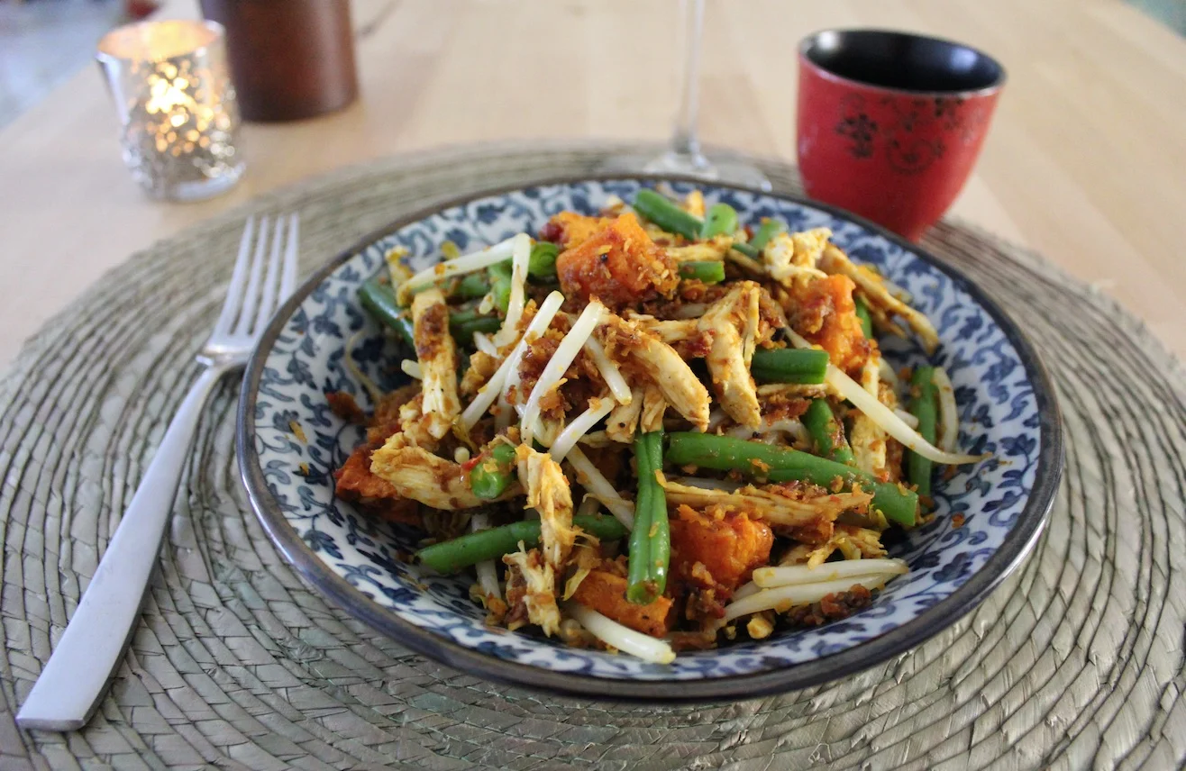 Chicken Kerabu Salad Recipe