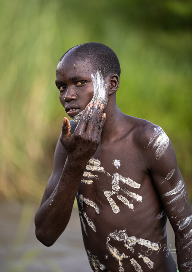 ethiopia tribes photos face painting