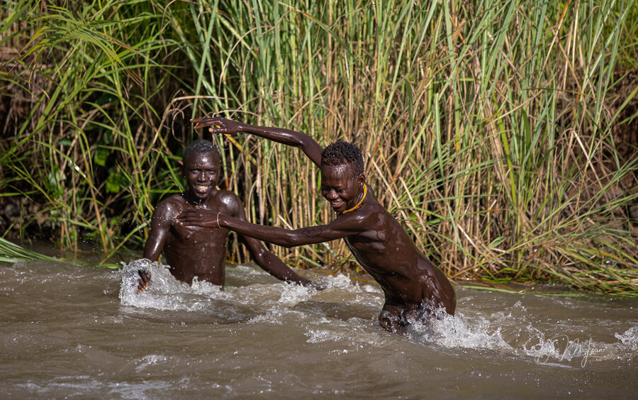 Suri Tribe boys photos Omo Valley photo tours