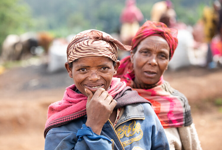 Ethiopia dorze tribe market chencha