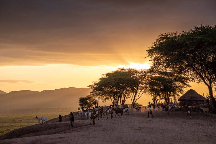 The Kara village of Korcho