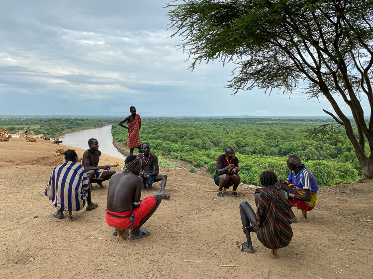 Karo Tribe korcho village Omo River ethiopia