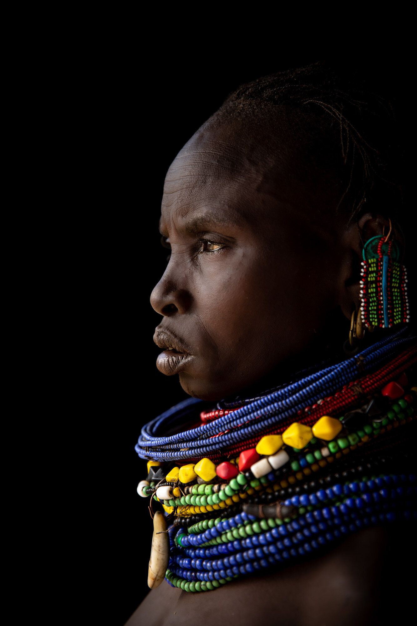 Nyangatom tribe woman - Omo Valley Ethiopia