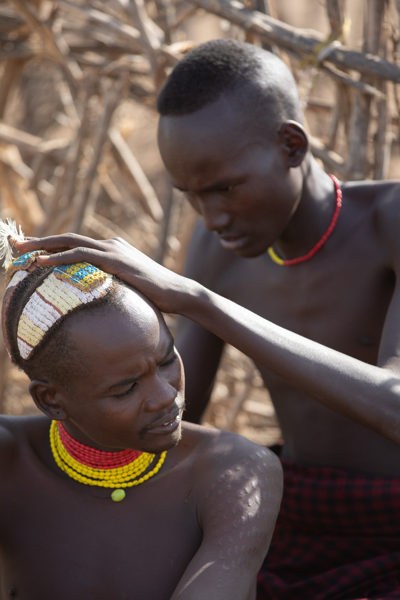 Dassanech men Ethiopia tribal photo tours