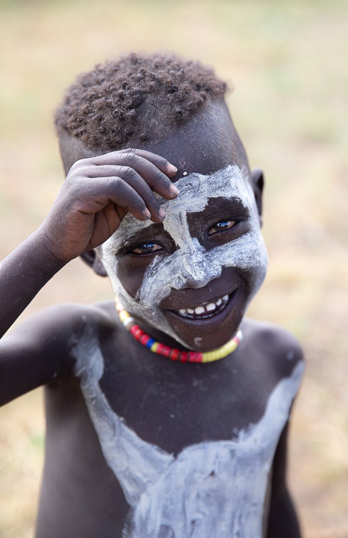 Arbore tribe boy portrait from Ethiopia Omo Valley tribe tour