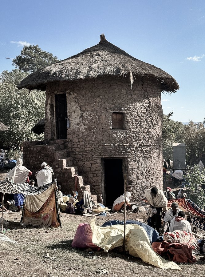 Traditional Lalibela house