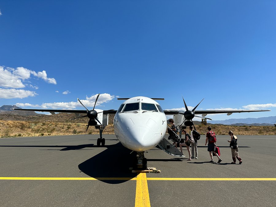 lalibela airport start of photo tour