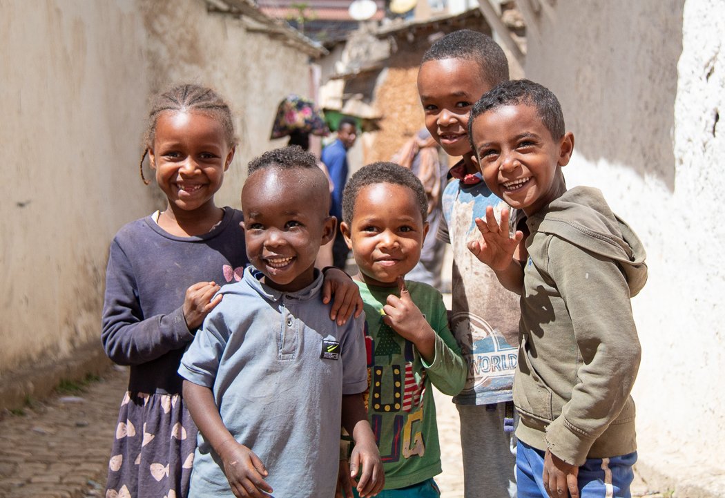 children of harar in ethiopia taken on photography tour jayne mclean