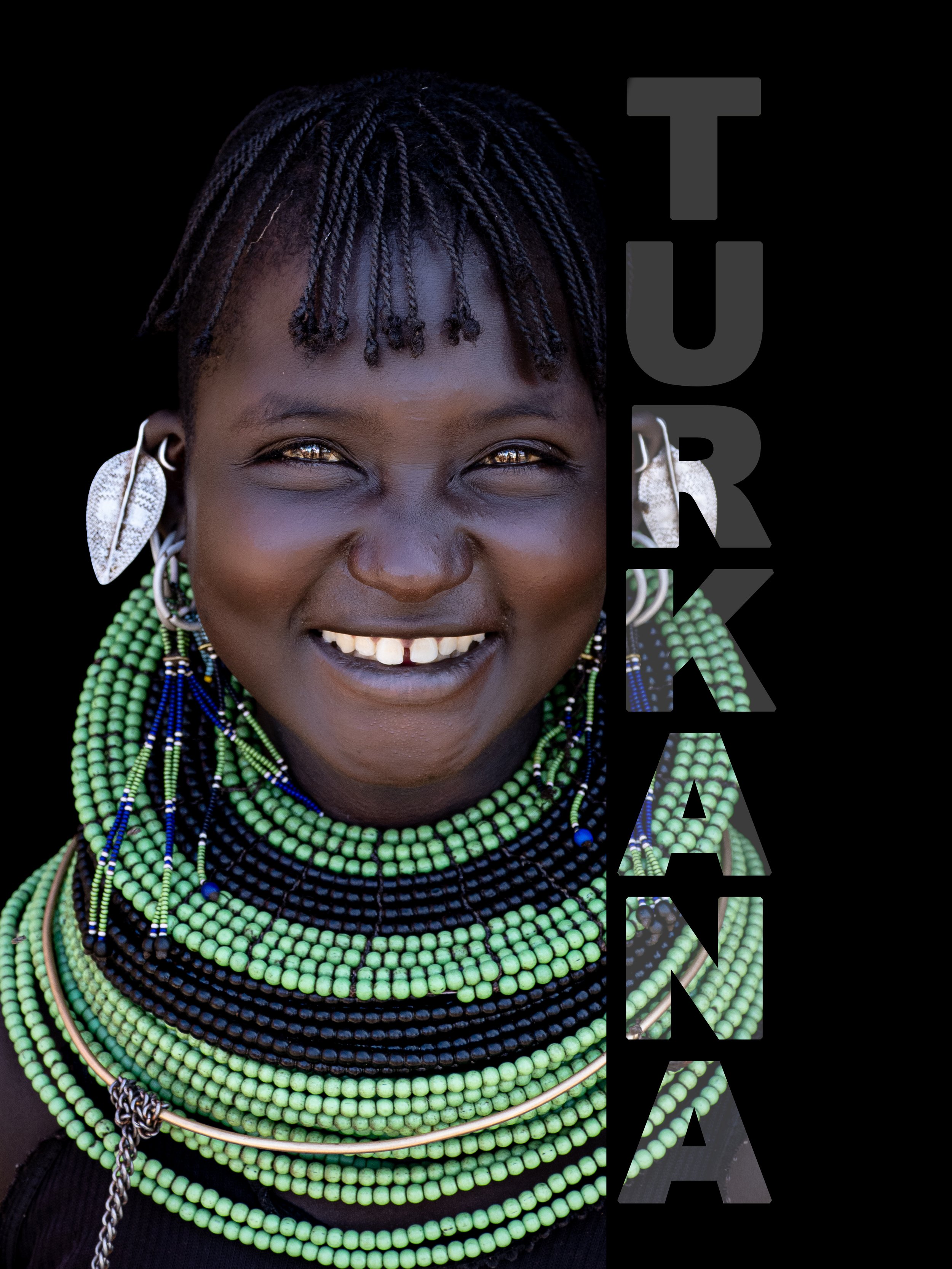 Turkana tribe woman portrait from Kenya tribe photo tours