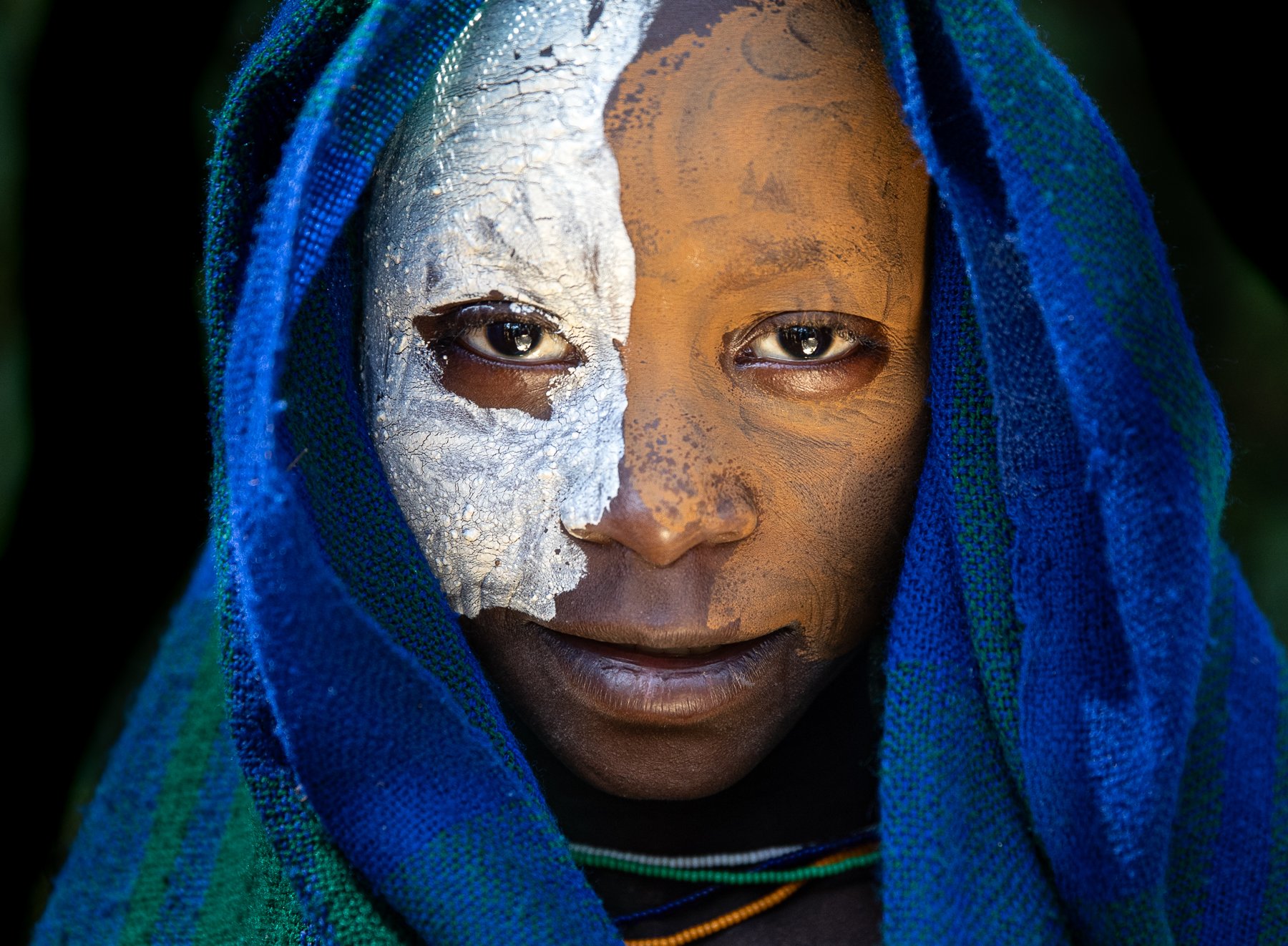 SURI TRIBE BOY PORTRAIT