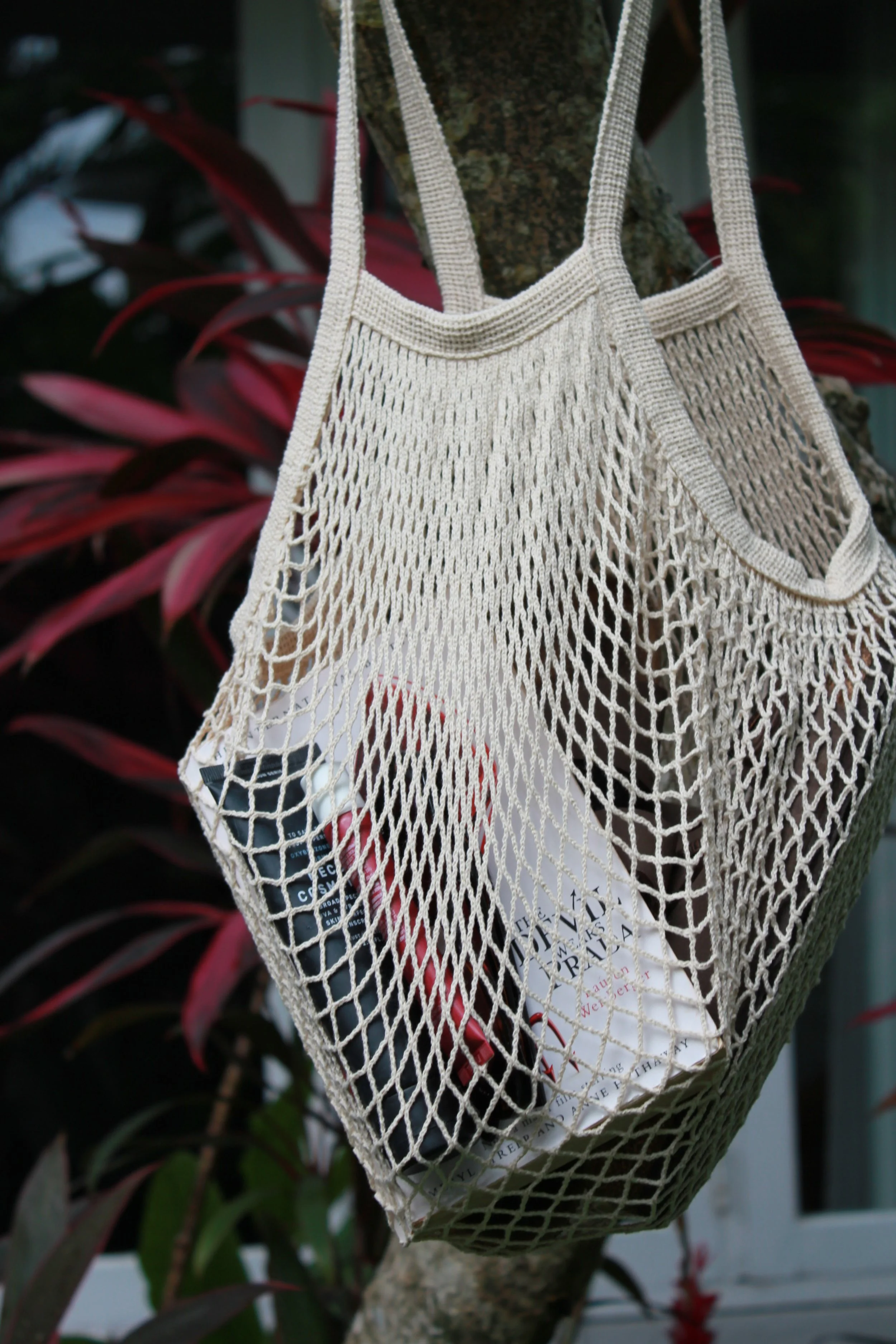 COTTON NET SHOPPING BAG