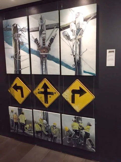 "Crossroads" finalist Clayton Utz art prize 2016