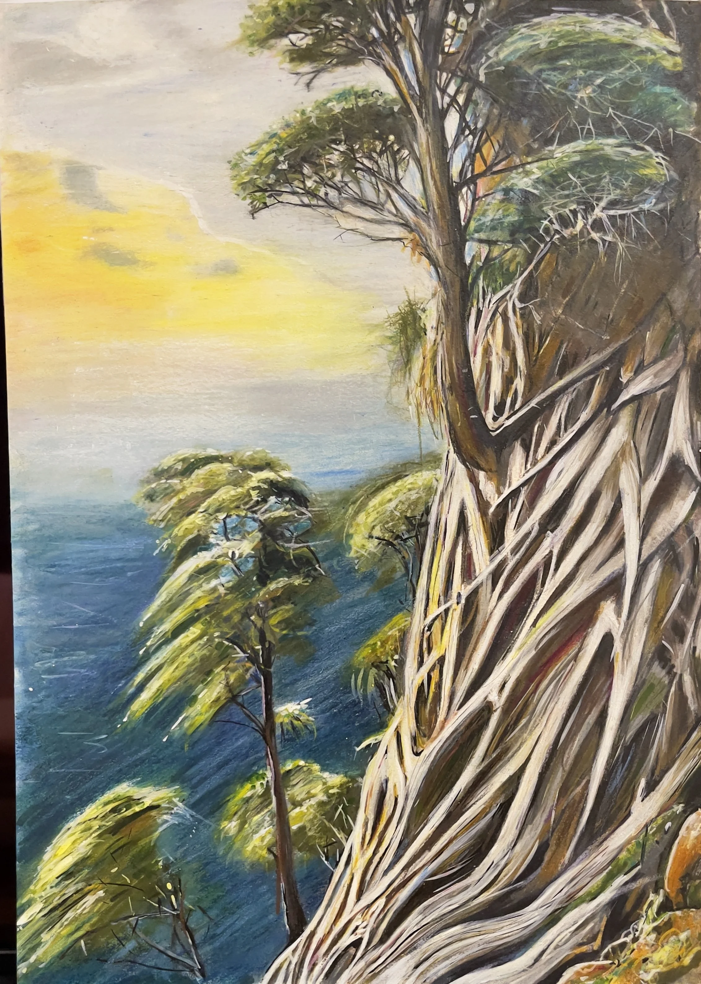 To Lie Hidden (Large Drawing) 2023