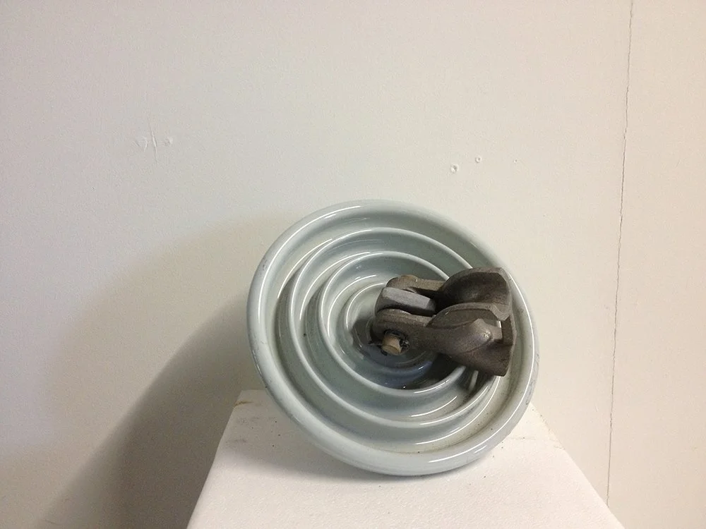 Edgelands 2013.
Pine Rivers Art Gallery, Strathpine, QLD. 
Powerpole with components.