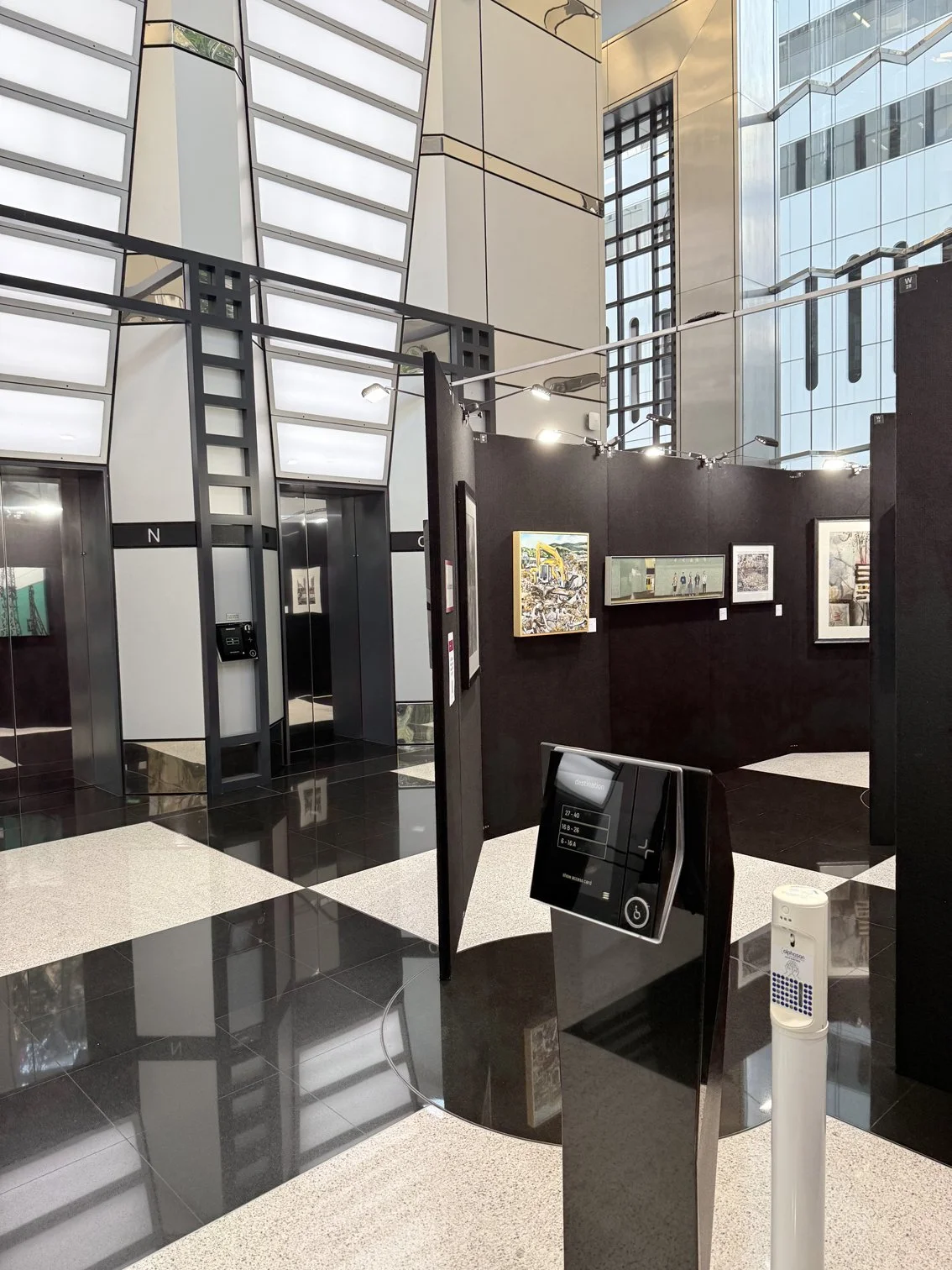 2025 Rotary Art Show, 

This must be the Place,  Screenic Waterfall (drawing)  Rotary Art Show, Central Plaza 1, Brisbane.