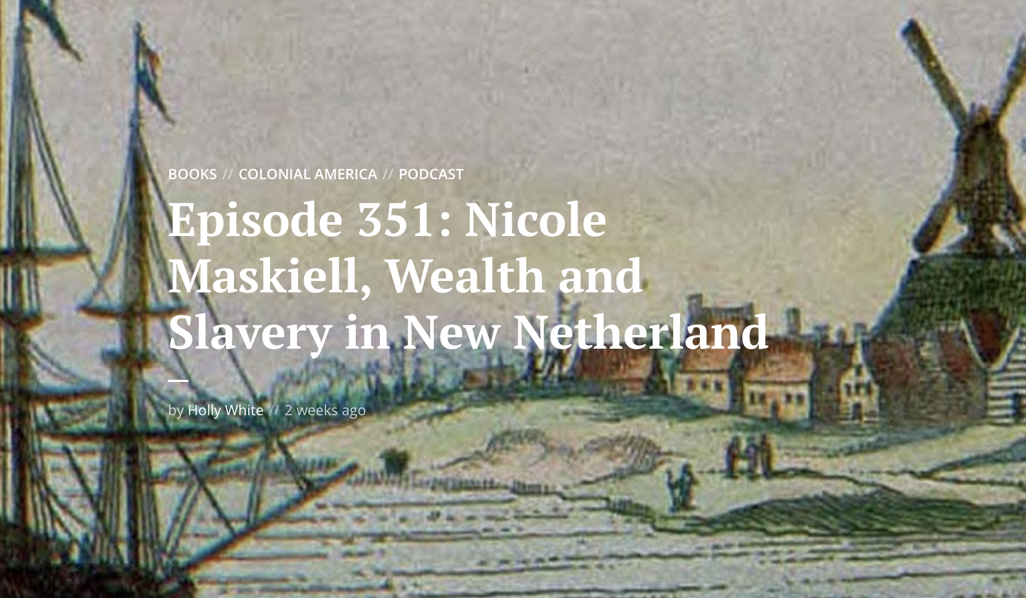 Ben Franklin's World: On Wealth and Slavery 