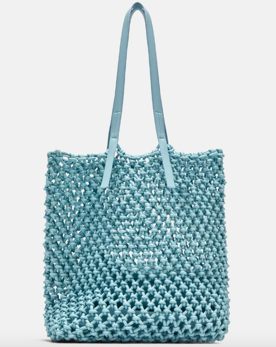 ZARA TOTE BAG WITH KNOTTED DETAIL £29.99