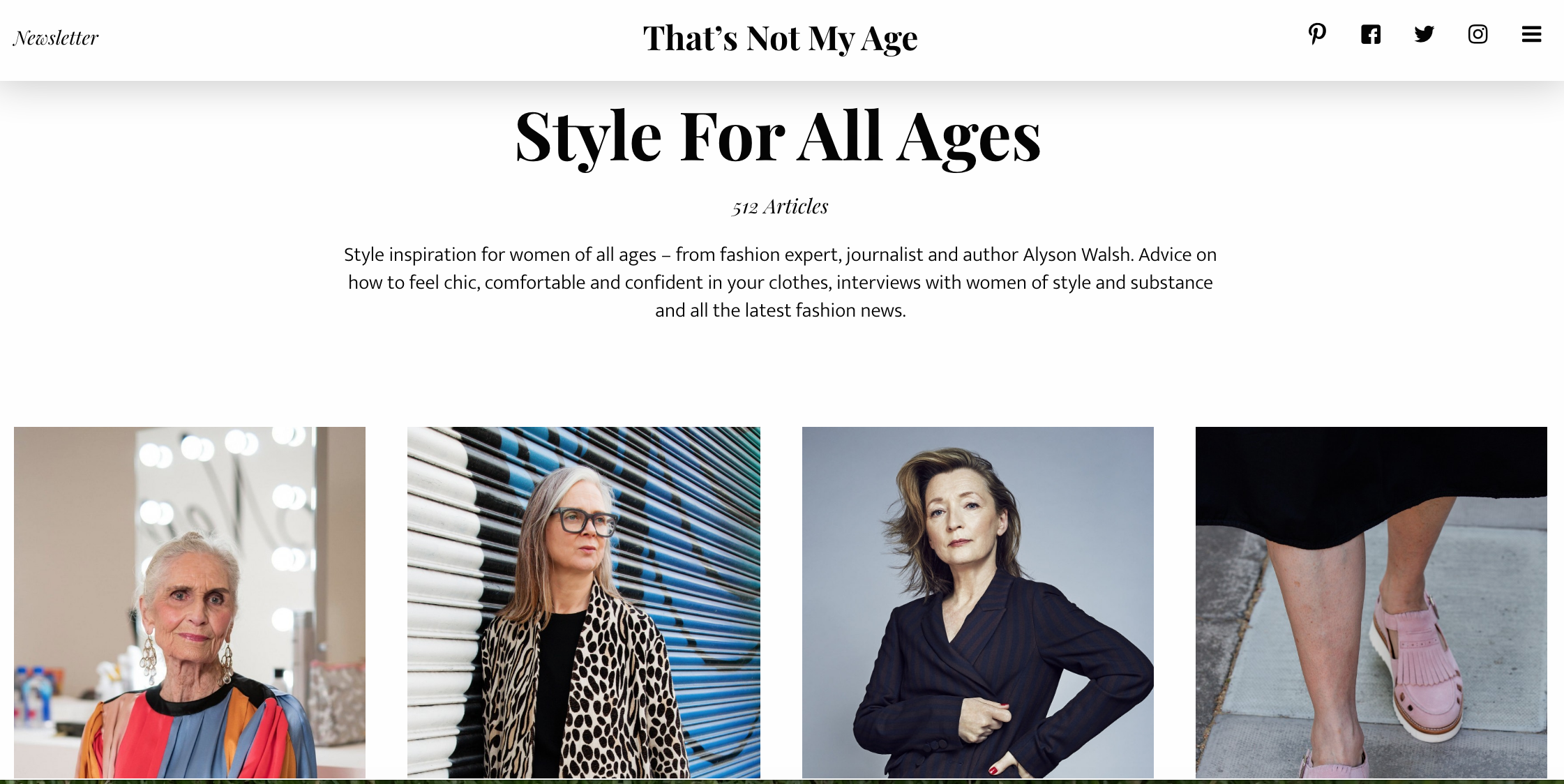 Alyson’s influential site, That’s Not My Age.