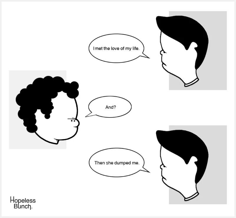The Hopeless Bunch - Dark Comic strip ('09)