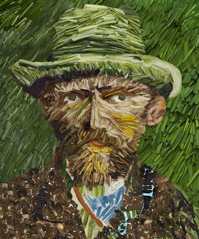 Vincent Van Gogh Made Of Leek