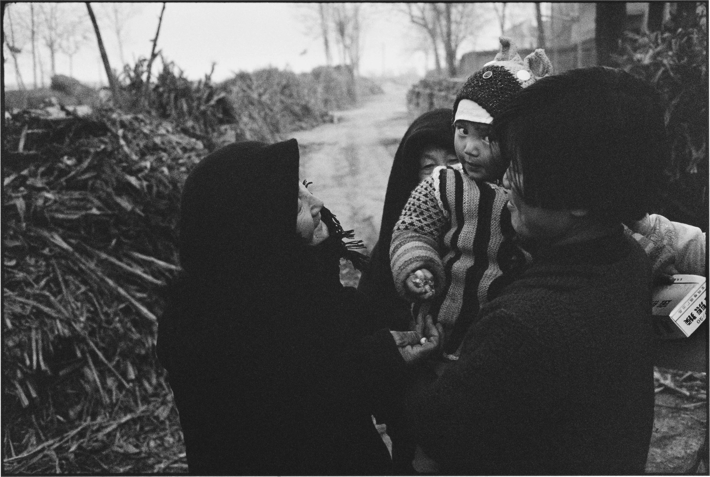 Three Women and a Child, Shaanxi, China