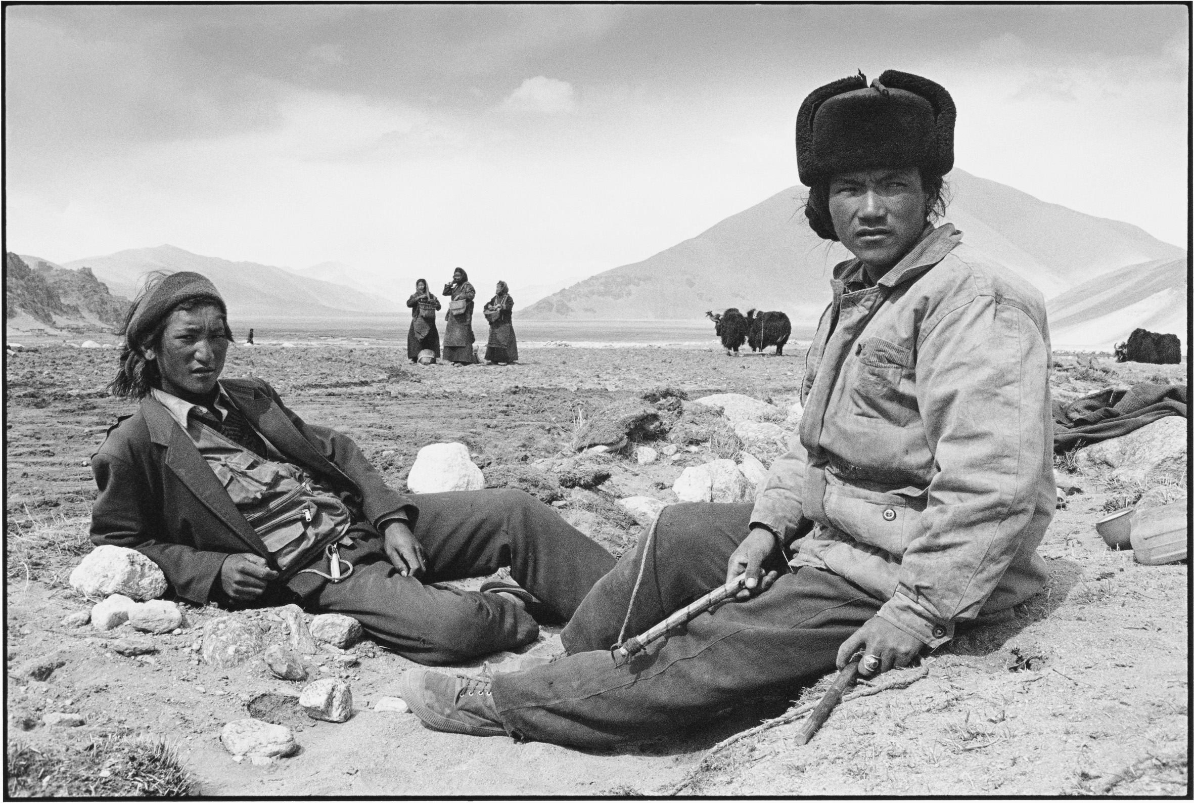 Resting, Tibet