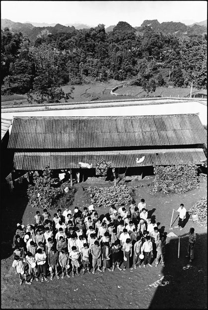 Two Head Prisoners Conduct Roll Call