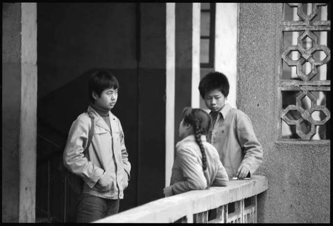 Zhuzhou High School, Hunan Province, March 1986