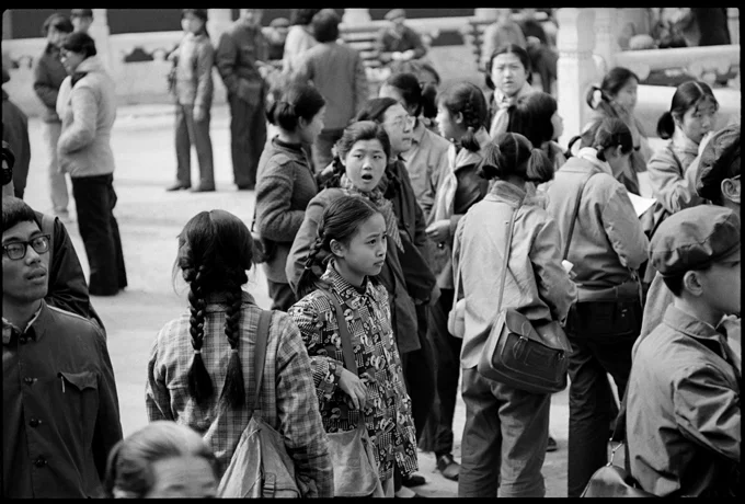 Tanzhe Temple in Beijing, April 1981