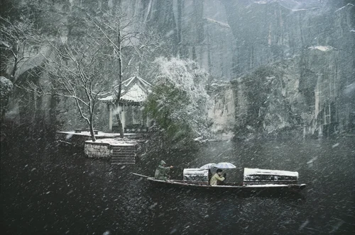 East Lake in Shaoxing, Zhejiang Province