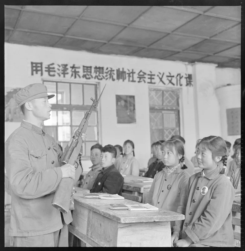Mao Zedong says, "Political power comes from the barrel of a gun."