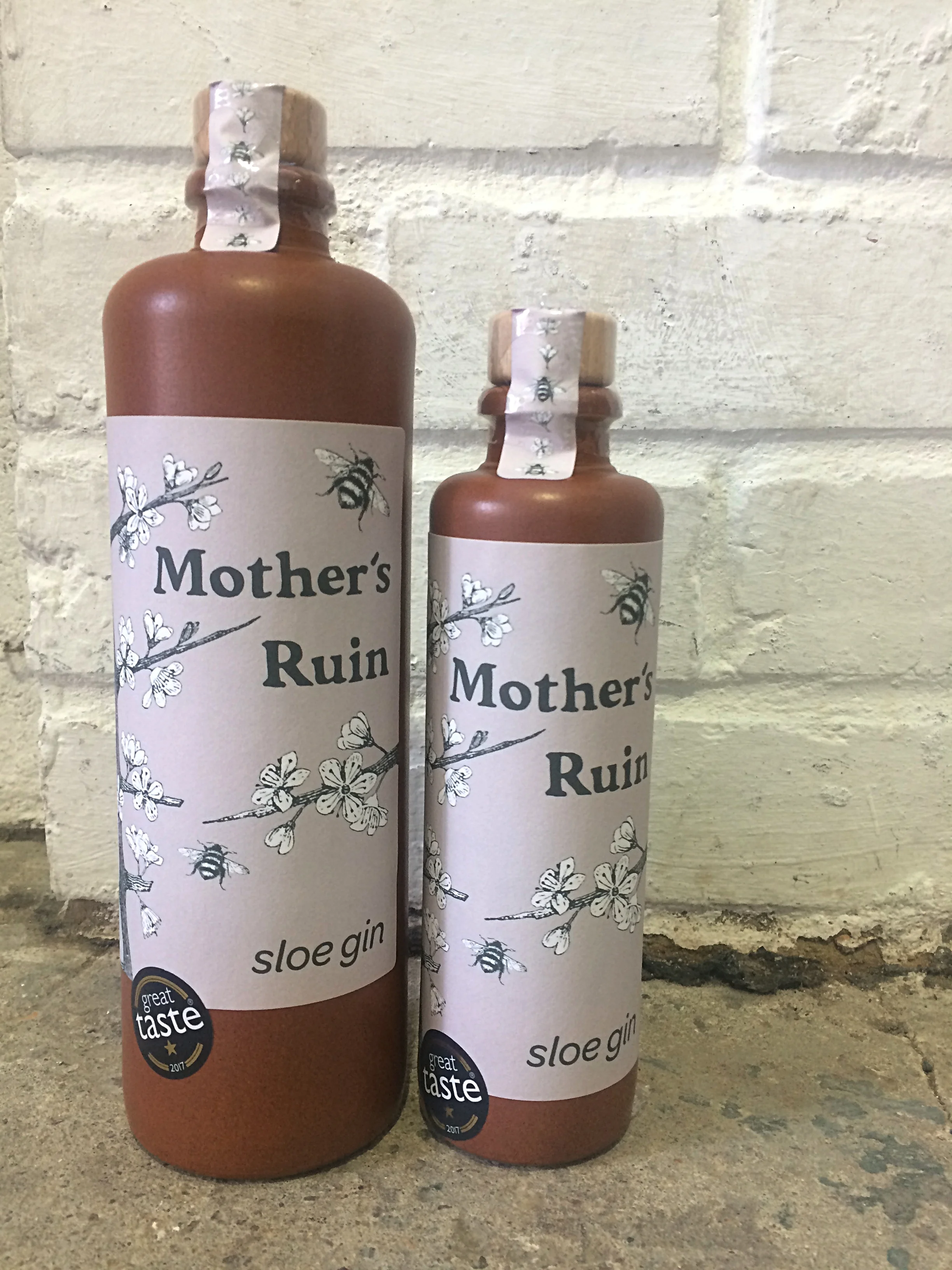 MR Bottle Sloe Gin - large and small.JPG