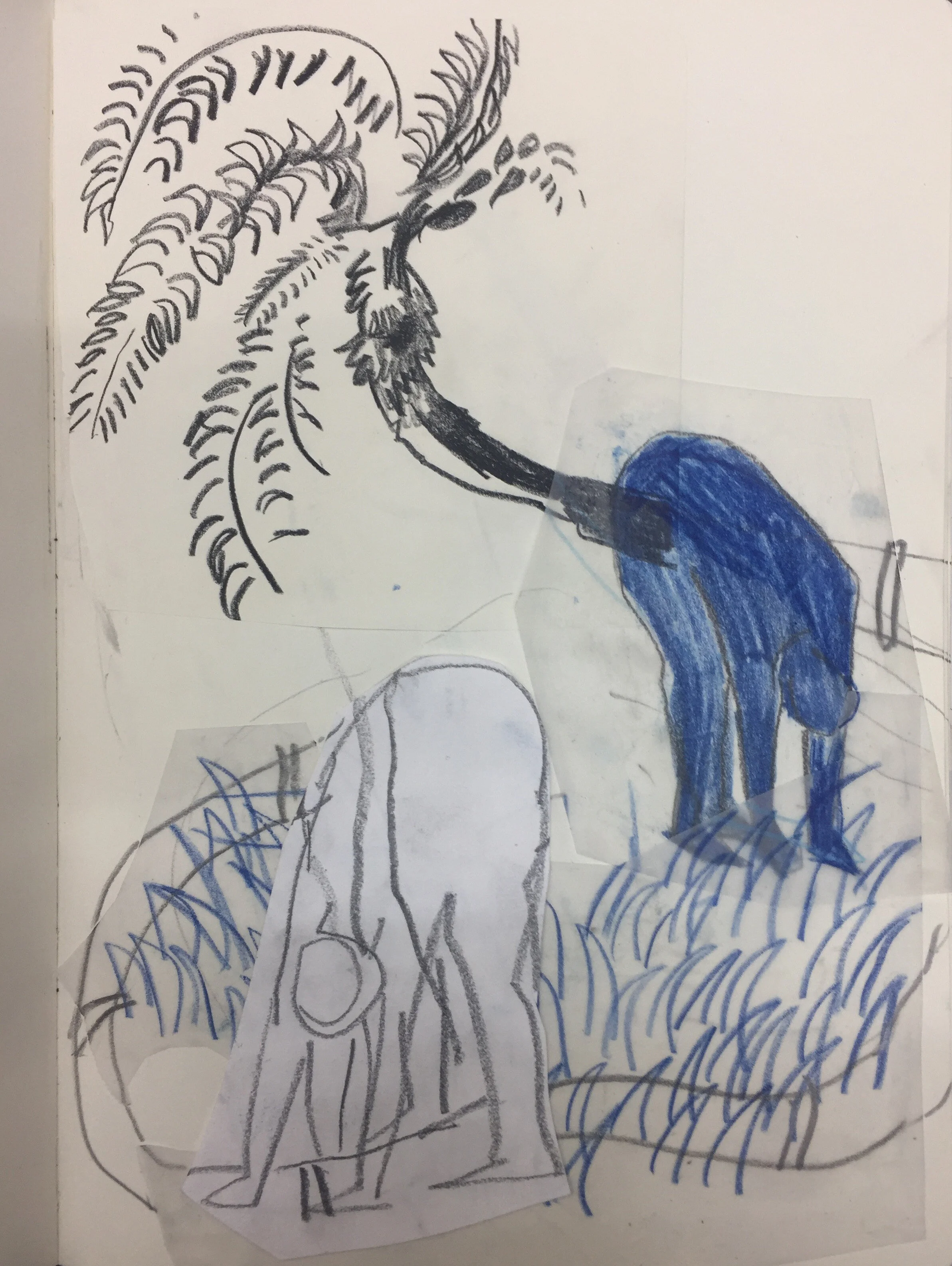  Untitled  Pencil on paper  21 cm x 29.7 cm  2020 