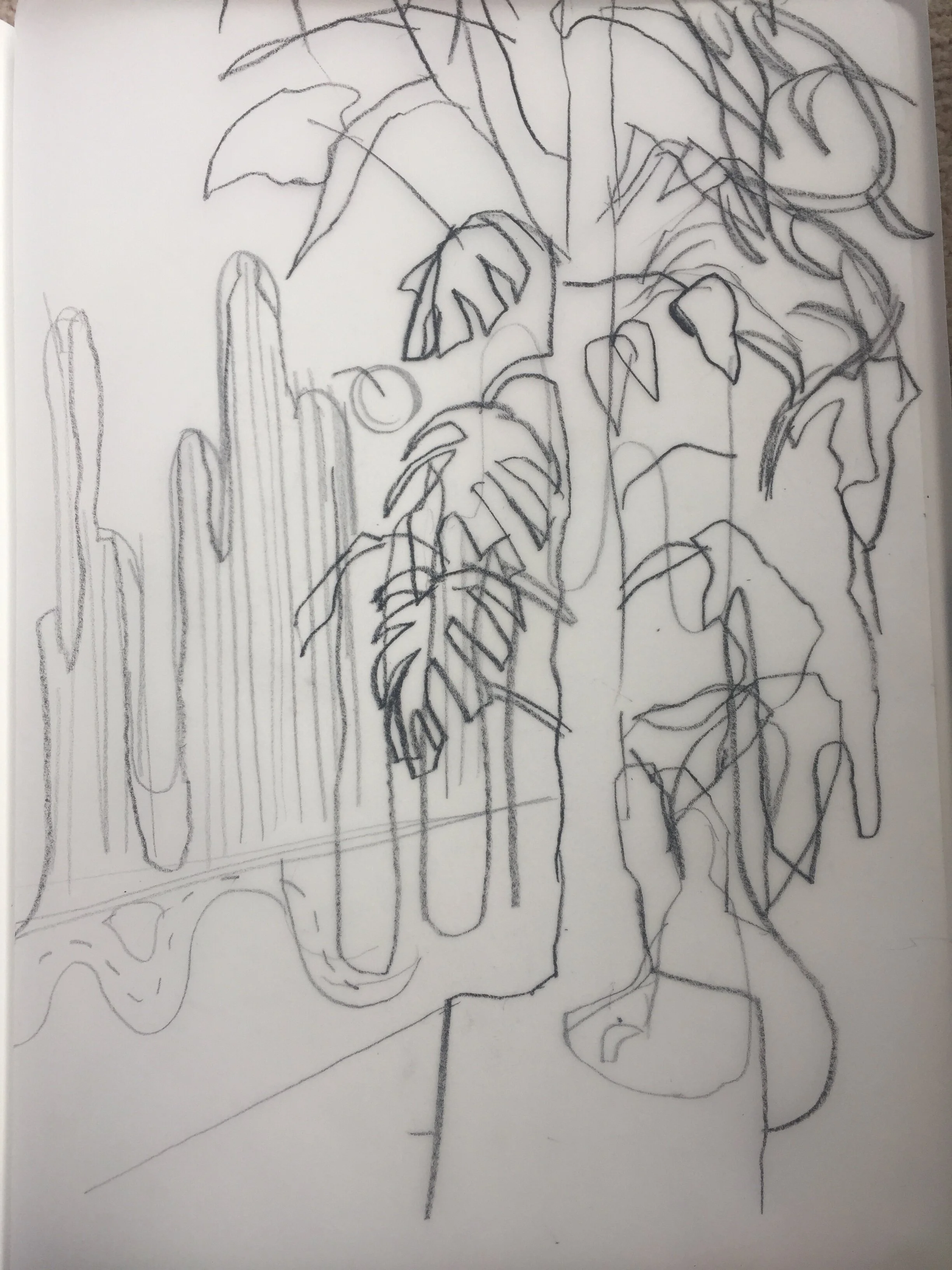  Untitled  Pencil on paper  21 cm x 29.7 cm  2020 