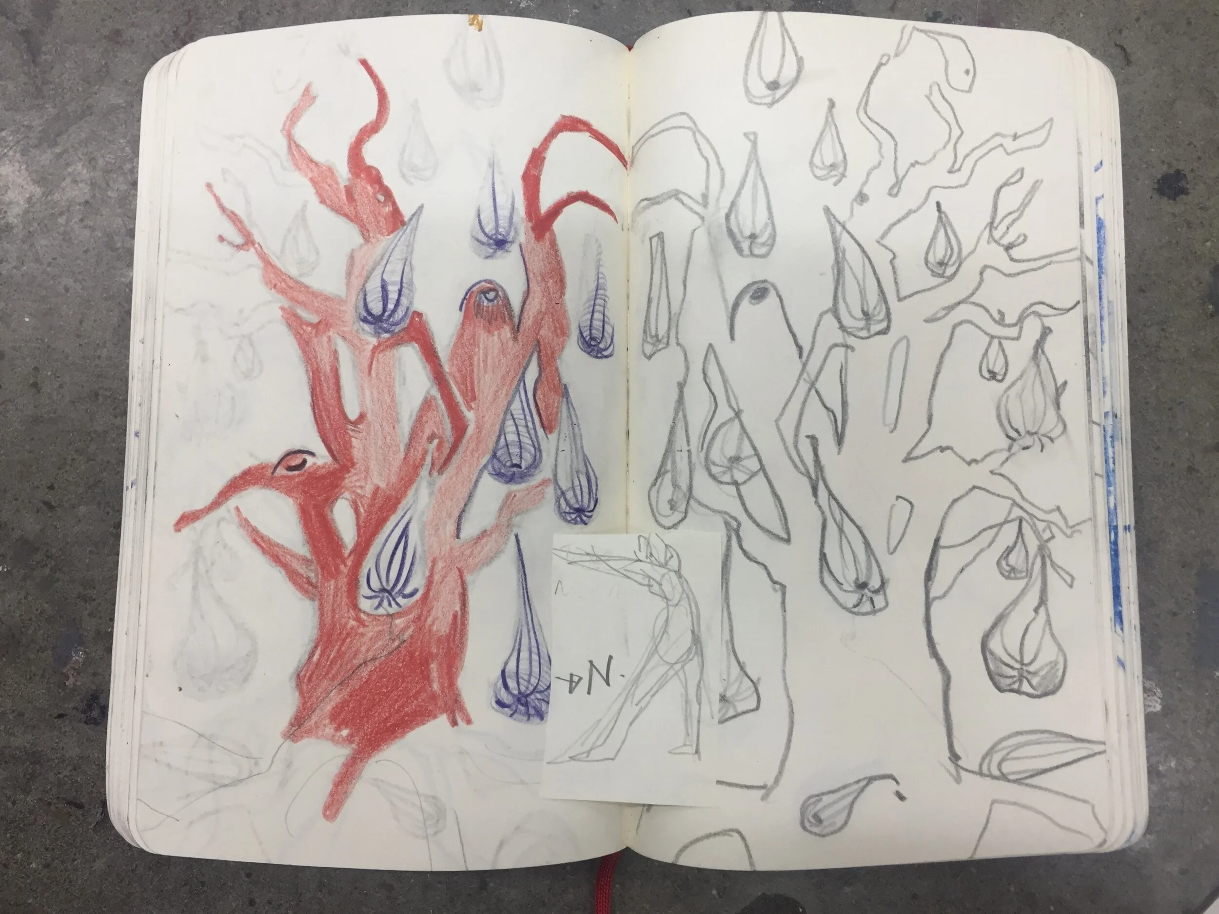  Untitled  Pencil on paper  15 cm x 21 cm  2020 