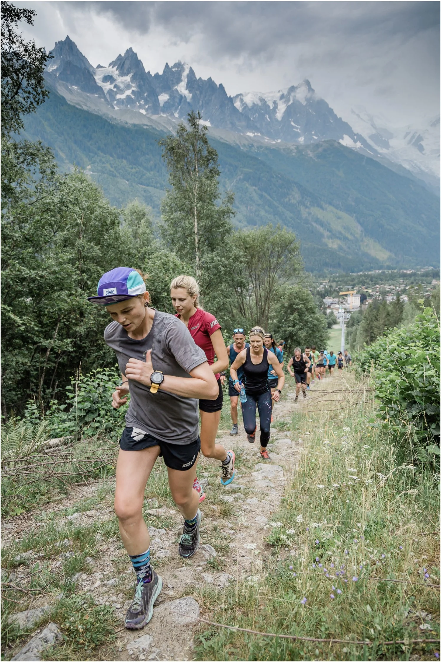 JaySki running the Chamonix Trails