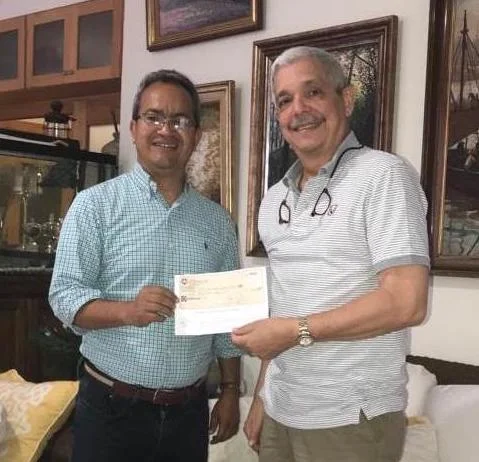 Entrega del Patrocinio de Techos Estrella, SRL