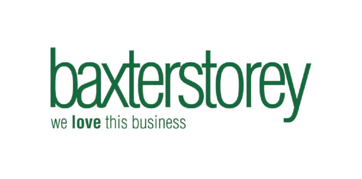Baxterstorey logo with the tagline "we love this business" underneath.