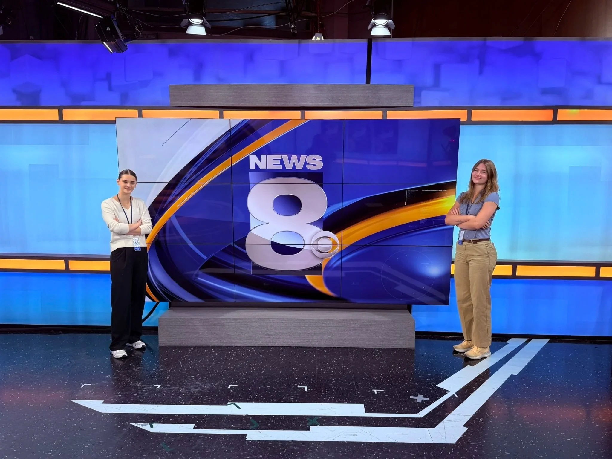 Promoting Walking on Sunshine event with official media sponsor, WROC.