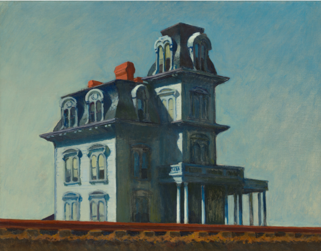 "House by the Railroad" HOPPER