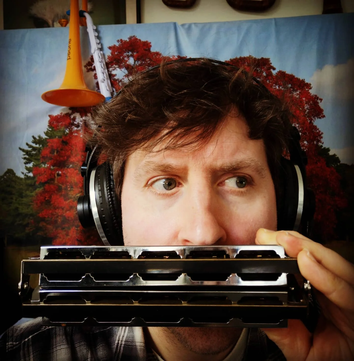 Finally getting around to recording my solo bass harmonica record.