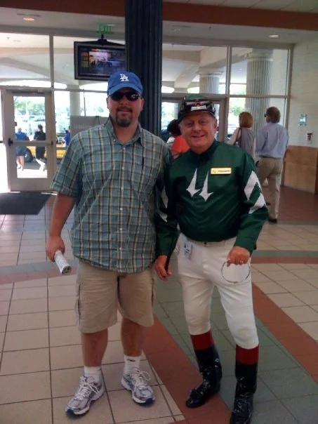 The Psychogenealogist at Churchill Downs, 2009