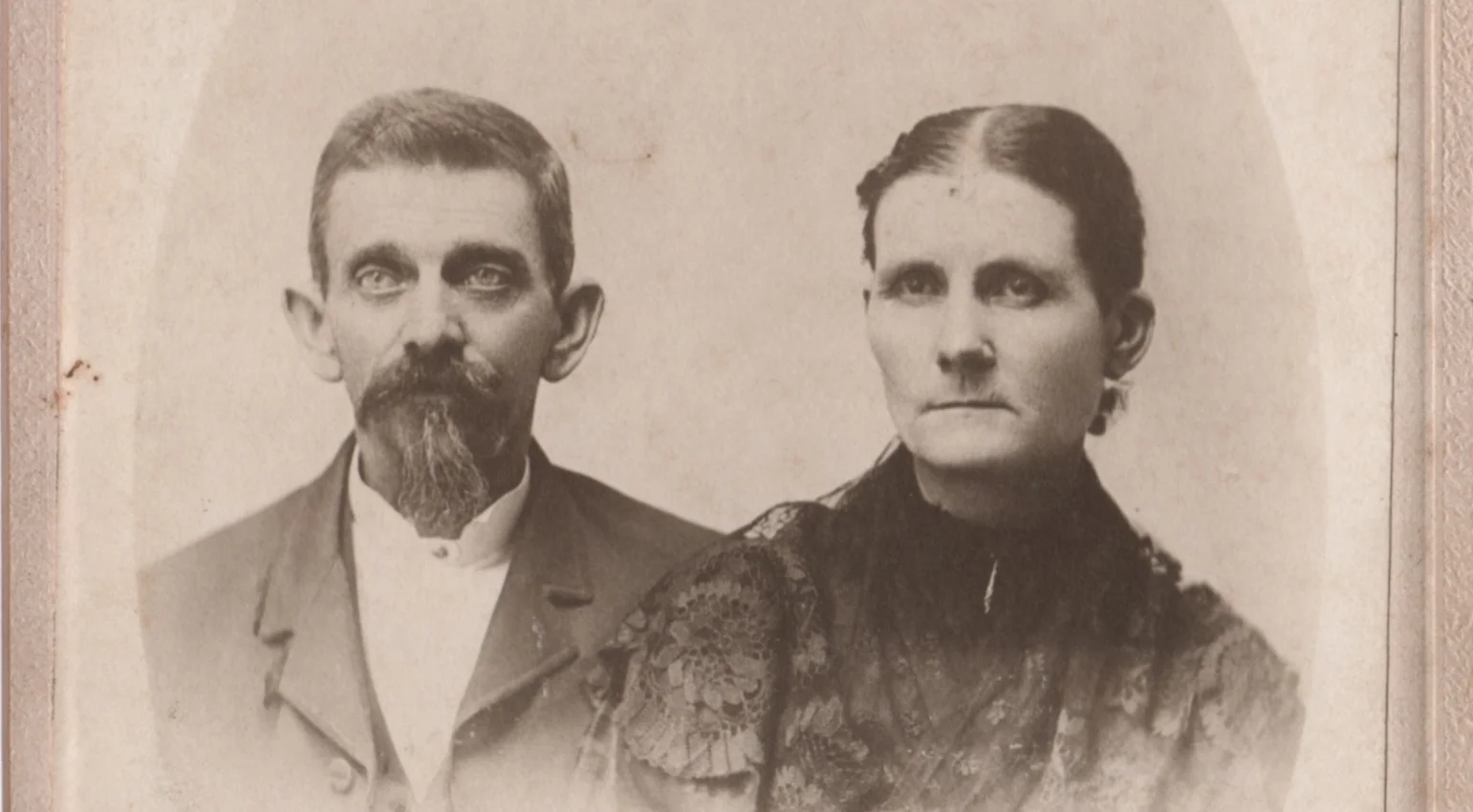Peter Christopher Costlow (1846-1905) and His Wife Matilda Topper Costlow (1850-1935)