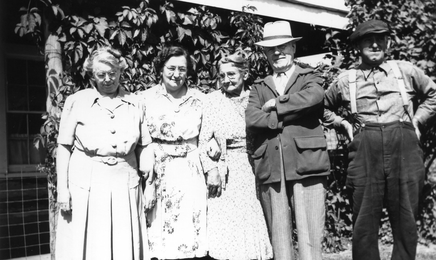 Albert "Rabbit" Zenner - far right