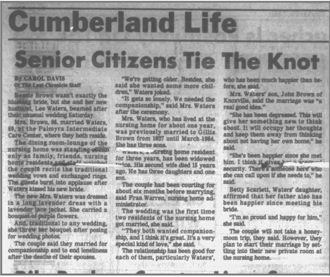 The Leaf-Chronicle April 29, 1985